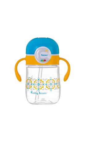 Поильник Baby Team Tritan с силиконовой трубочкой 300 мл (5040) - фото 0