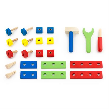 Деревянный набор Viga Toys Ящик с инструментами (50494) - фото 2