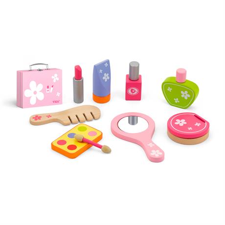 Деревянный игровой набор Viga Toys Все для макияжа (50531) - фото 0
