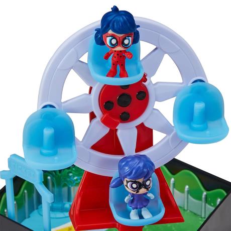 Ігровий набір Miraculous Chibi Парк розваг 2 фігурки та аксесуари (50553) - фото 4