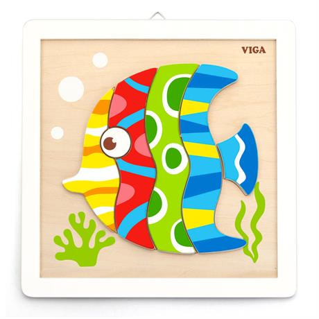 Набор для творчества Viga Toys Картина своими руками Рыбка (50687) - фото 0