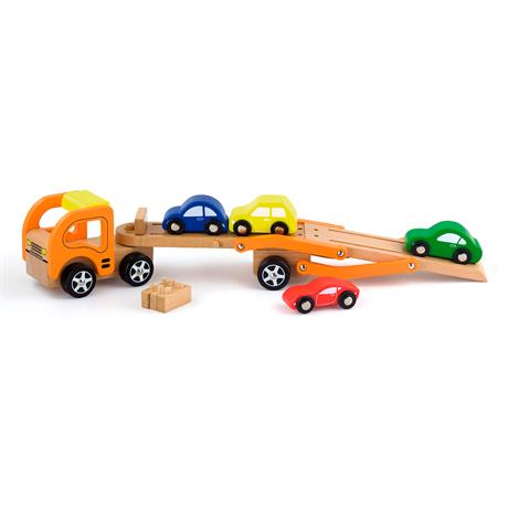 Дерев'яна іграшкова машинка Viga Toys Автовоз (50825) - фото 2