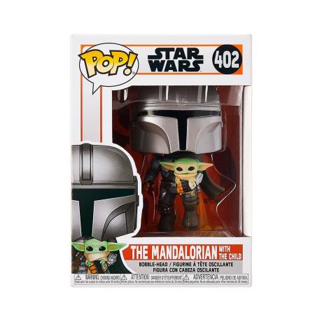 Фигурка Funko Pop! Мандалорец, летящий с Малышом 10 см (50959) - фото 4
