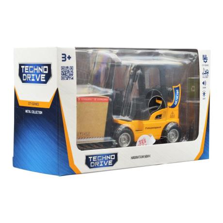 Автомодель TechnoDrive Погрузчик со светом и звуком 14 см (510224.270) - фото 2