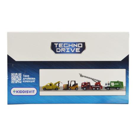 Автомодель TechnoDrive Погрузчик со светом и звуком 14 см (510224.270) - фото 3