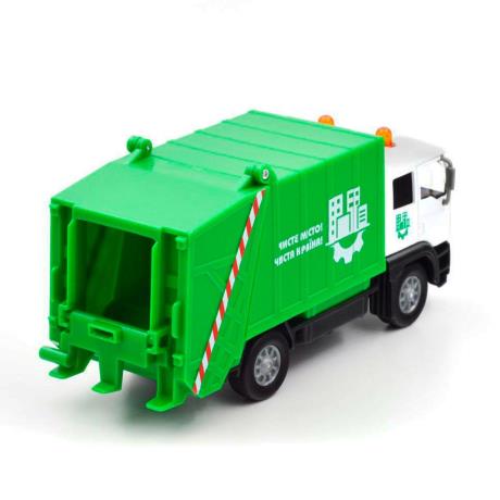 Автомодель TechnoDrive Мусоровоз со светом и звуком 16 см (510705.270) - фото 7