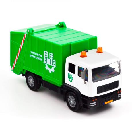 Автомодель TechnoDrive Мусоровоз со светом и звуком 16 см (510705.270) - фото 9