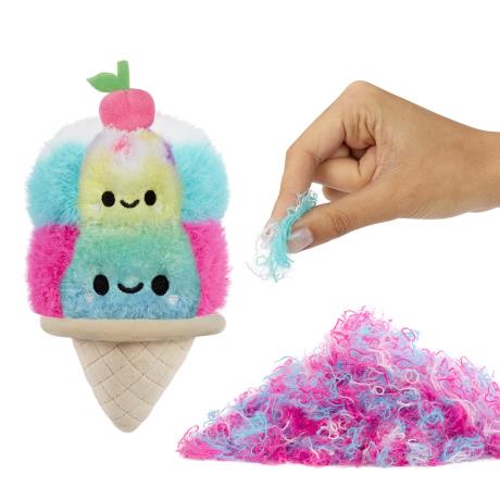 М’яка іграшка-антистрес Fluffie Stuffiez Small Plush Морозиво 20 см (511779) - фото 3
