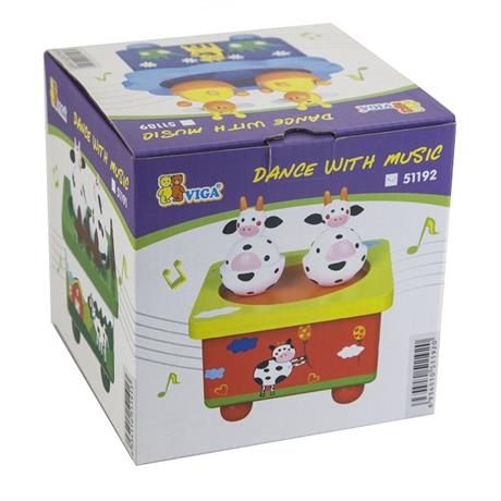Музыкальная игрушка Viga Toys Танцующие коровки (51192) - фото 2