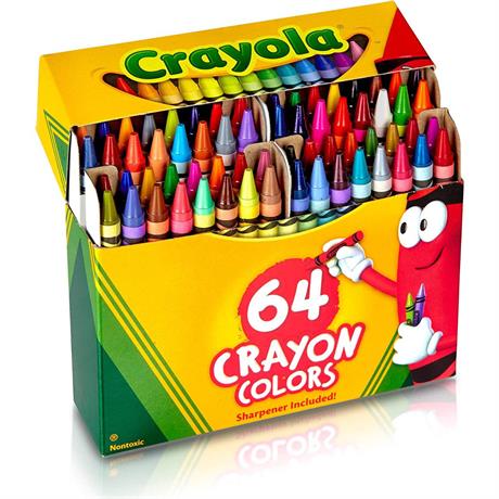 Набір воскової крейди Crayola Crayons 64 кольри (52-6448) - фото 5