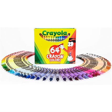 Набір воскової крейди Crayola Crayons 64 кольри (52-6448) - фото 9