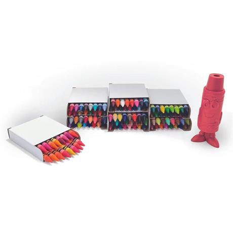 Набор восковых мелков Crayola Crayons с точилкой 120 цветов (52-6920) - фото 1