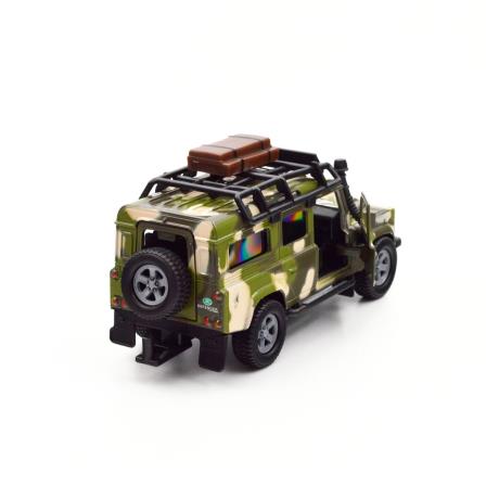 Игровой набор TechnoDrive Land Rover Defender Милитари с лодкой 27 см (520191.270) - фото 12