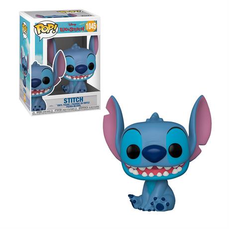 Фигурка Funko Pop! Лило и Стич Стич улыбается 10 см (55617) - фото 1