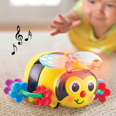 Музыкальная игрушка Kiddi Smart Догони пчелку со светом и звуком на укр. языке (557822-43) - фото 5