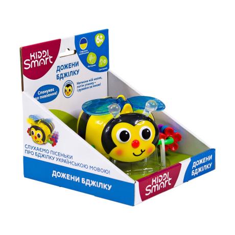 Музыкальная игрушка Kiddi Smart Догони пчелку со светом и звуком на укр. языке (557822-43) - фото 8