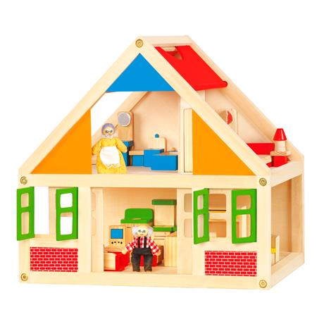 Кукольный дом Viga Toys Деревянный (56254) - фото 0