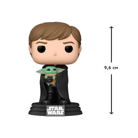 Фігурка Funko Pop! Мандалорець Люк Скайвокер і Малюк 10 см (58290) - фото 1