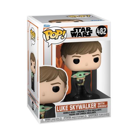 Фігурка Funko Pop! Мандалорець Люк Скайвокер і Малюк 10 см (58290) - фото 2