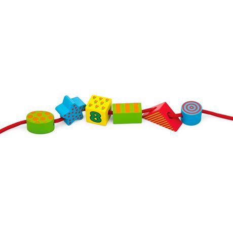Деревянная шнуровка Viga Toys Веселые фигурки (58505) - фото 3