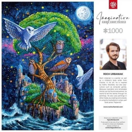 Пазл GoodLoot Imagination Рох Урбаняк Совиний острів 1000 ел. (5908305243014) - фото 0