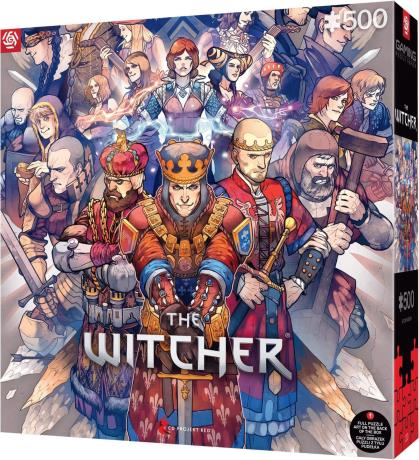 Пазл GoodLoot The Witcher Northern Realms 500 ел. (5908305246756) - фото 0