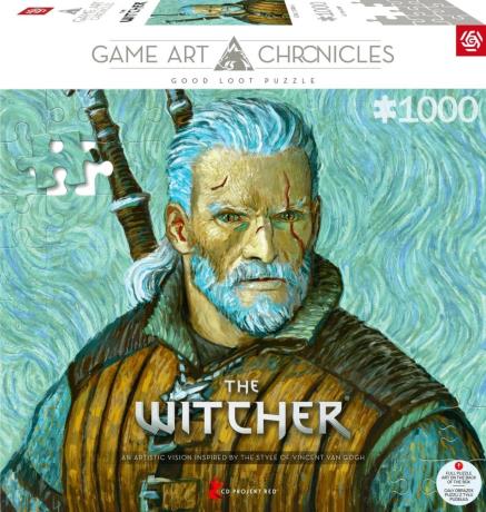 Пазл GoodLoot The Witcher Geralt of Rivia & Vincent van Gogh 1000 ел. (5908305247548) - фото 0
