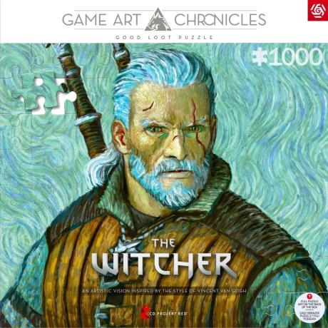 Пазл GoodLoot The Witcher Geralt of Rivia & Vincent van Gogh 1000 ел. (5908305247548) - фото 0