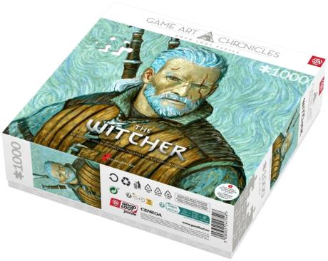 Пазл GoodLoot The Witcher Geralt of Rivia & Vincent van Gogh 1000 ел. (5908305247548) - фото 0