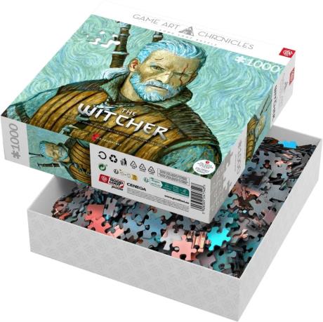 Пазл GoodLoot The Witcher Geralt of Rivia & Vincent van Gogh 1000 ел. (5908305247548) - фото 0