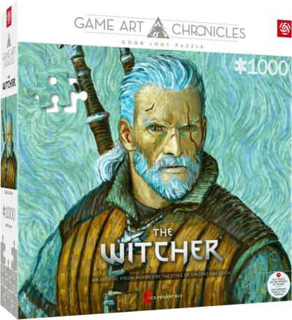 Пазл GoodLoot The Witcher Geralt of Rivia & Vincent van Gogh 1000 ел. (5908305247548) - фото 0