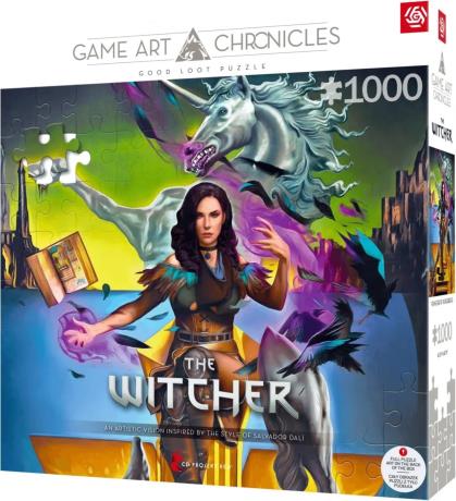 Пазл GoodLoot The Witcher Yennefer & Salvador Dali 1000 ел. (5908305247555) - фото 0