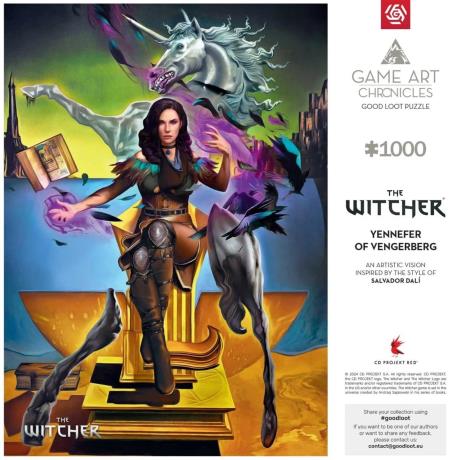 Пазл GoodLoot The Witcher Yennefer & Salvador Dali 1000 ел. (5908305247555) - фото 0