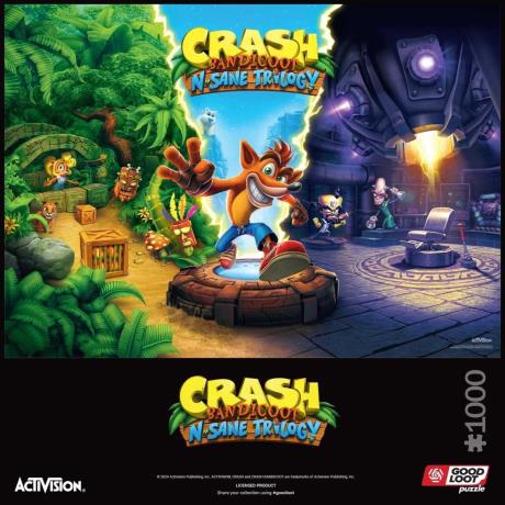 Пазл GoodLoot Crash Bandicoot N Sane Trilogy 1000 ел. (5908305247920) - фото 0