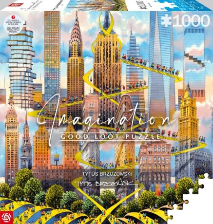 Пазл GoodLoot Imagination Титус Бжозовський Нью-Йорк 1000 ел. (5908305247999) - фото 0