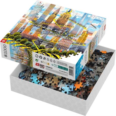 Пазл GoodLoot Imagination Титус Бжозовський Нью-Йорк 1000 ел. (5908305247999) - фото 0