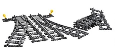 Конструктор LEGO City Залізничні стрілки 8 деталей (60238) - фото 0
