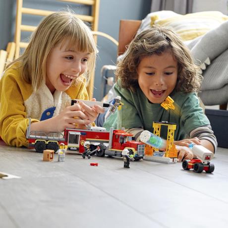 Конструктор LEGO City Fire Пожежний командний пункт 380 деталей (60282) - фото 0