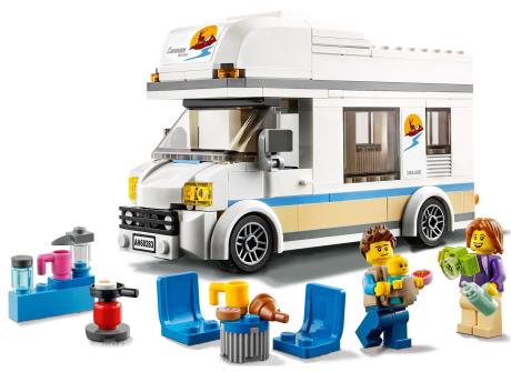 Конструктор LEGO City Great Vehicles Канікули в будинку на колесах 190 деталей (60283) - фото 0