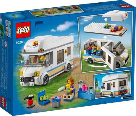 Конструктор LEGO City Great Vehicles Канікули в будинку на колесах 190 деталей (60283) - фото 0