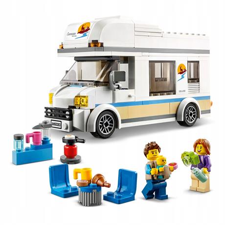 Конструктор LEGO City Great Vehicles Отпуск в доме на колёсах 190 деталей (60283) - фото 7