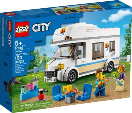 Конструктор LEGO City Great Vehicles Канікули в будинку на колесах 190 деталей (60283) - фото 0