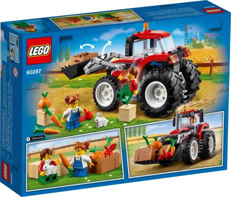 Конструктор LEGO City Great Vehicles Трактор 148 деталей (60287) - фото 0