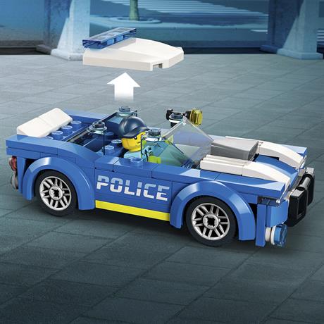 Конструктор LEGO City Police Полицейская машина 94 детали (60312) - фото 4