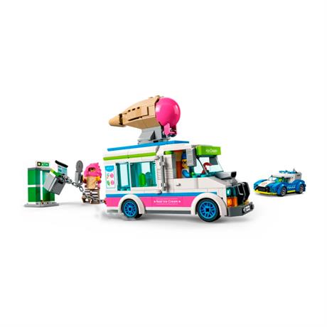 Конструктор LEGO City Police Поліцейське переслідування фургона з морозивом 317 деталей (60314) - фото 2