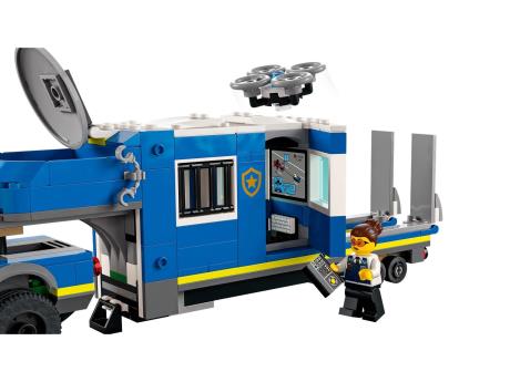 Конструктор LEGO City Police Поліцейська вантажівка з мобільним центром керування 436 деталей (60315) - фото 0