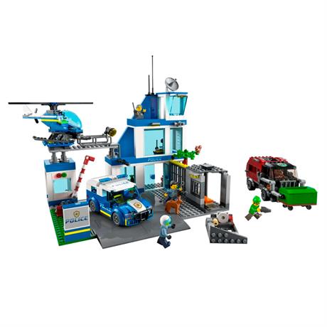 Конструктор LEGO City Police Полицейский участок 668 деталей (60316) - фото 1