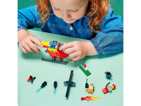 Конструктор LEGO City Fire Пожежний гелікоптер 53 детали (60318) - фото 0