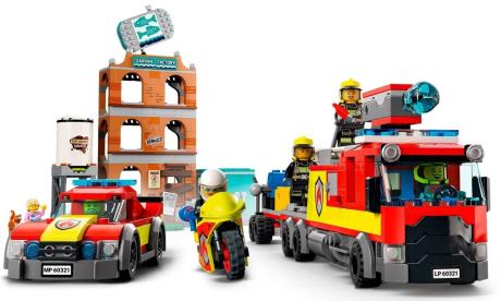 Конструктор LEGO City Fire Пожежна команда 766 деталей (60321) - фото 0