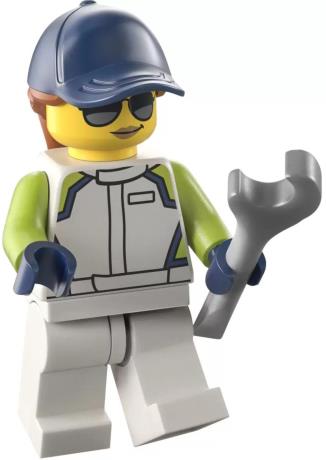 Конструктор LEGO City Great Vehicles Гоночний автомобіль 46 деталей (60322) - фото 0